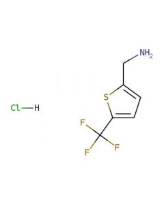 Astatech 1-[5-(TRIFLUOROMETHYL)THIOPHEN-2-YL]METHANAMINE HYDROCHLORIDE, 95.00% Purity, 0.25G